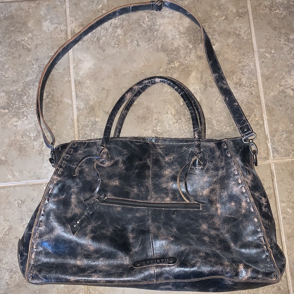 Bed Stu rockaway leather bag